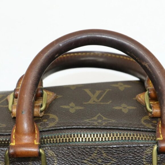 Louis Vuitton Speedy Leather Handbag - Brown *READ* - Picture 12 of 16